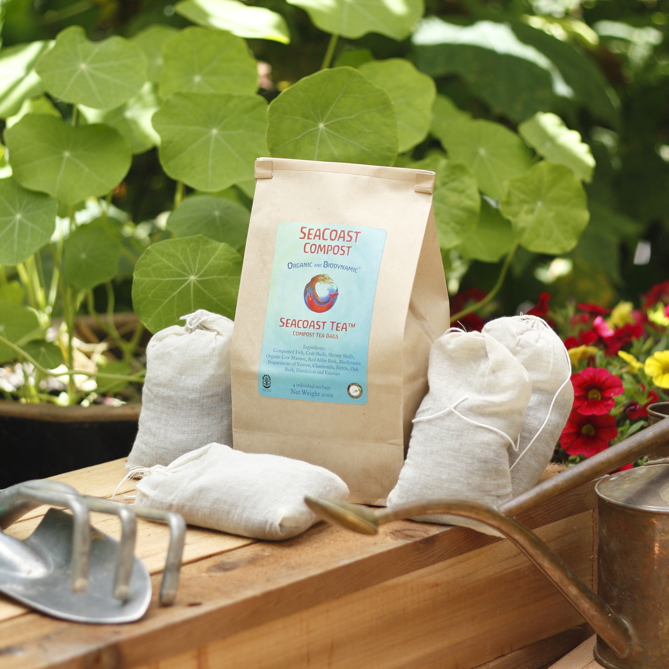 SeaCoast Tea compost tea bags